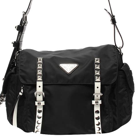 prada vela flap messenger bag|Prada nylon vela Messenger bag.